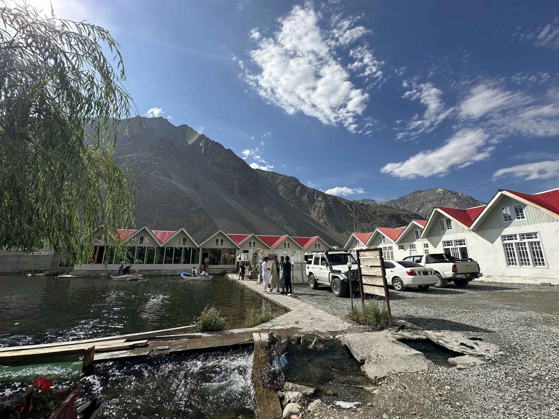 Valley terraces at Mountain Resort Birgal Valley